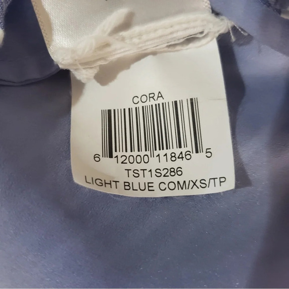 BCBG Maxazria Cora‎ Striped Spaghetti Strap Tanj Top Women’s XS - Picture 7 of 7